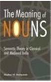 The Meaning of Nouns: Semantic Theory in Classical and Medieval India