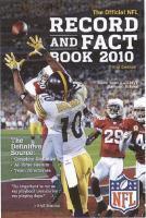 Official National Football League Record & Fact Book 2010 Edition