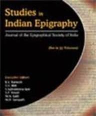 Studies in Indian Epigraphy: Journal of the Epigraphical Society of India