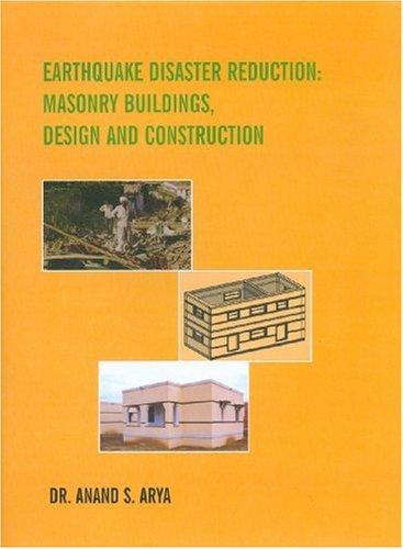 Earthquake Disaster Reduction: Masonry Buildings, Design and Constructions