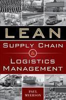 Lean Supply Chain and Logistics Management 1st Edition