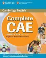 Complete CAE Student's Book with Answers with CD-ROM 1 Pap/Cdr Edition