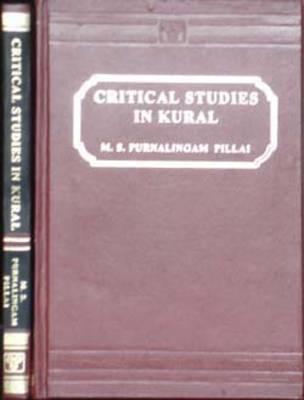 Critical Studies in Kural