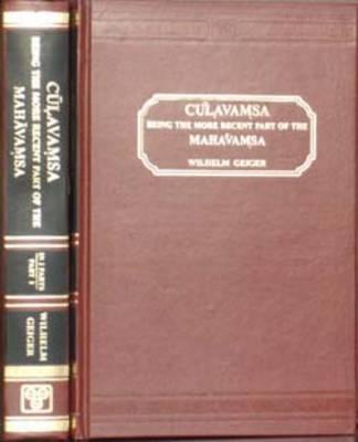 Culavamsa, Being the More Recent Part of Mahavamsa, 2 Volume Set