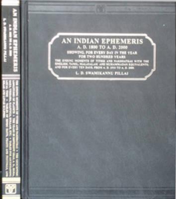 Indian Ephemeris: A.D. 1800 to A.D. 2000