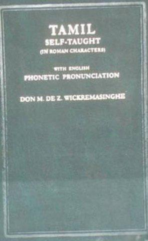 Tamil Self-Taught (In Roman Characters)