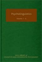 Psycholinguistics 6 Volume Set Five-Volume Set Edition