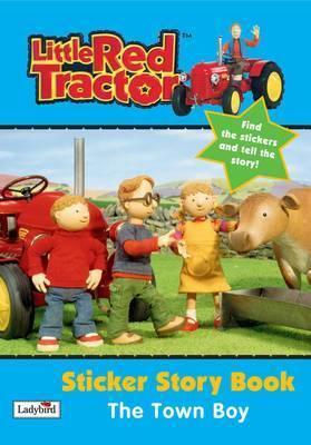 little red tractor - sticker story book