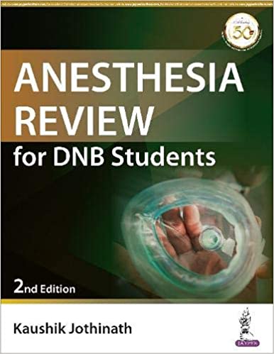 Anesthesia Review for DNB Students Paperback