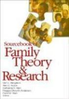 Sourcebook of Family Theory and Research FIRST Edition