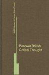 Postwar British Critical Thought Four-Volume Set Edition