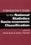 A Researcher's Guide to the National Statistics Socio-Economic Classification