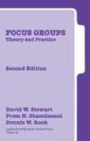 Focus Groups: Theory and Practice 0002 Edition