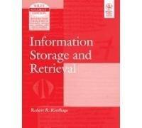  Information Storage and Retrieval 