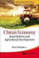 China's Economy: Rural Reform and Agricultural Development