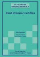 Rural Democracy in China 1st Edition