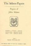 Papers of John Adams, Volumes 1 and 2: September 1755-April 1775