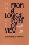 From a Logical Point of View: Nine Logico-Philosophical Essays, Second Revised Edition 0002 Edition