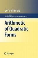 Arithmetic of Quadratic Forms 1st Edition. Edition