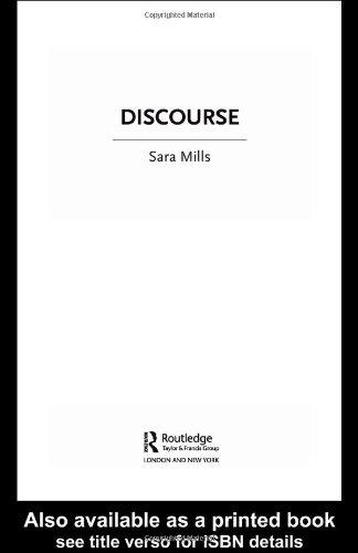 Discourse (The New Critical Idiom)