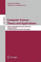 Computer Science Theory and Applications: 6th International Computer Science Symposium in Russia, CSR 2011, St. Petersburg, Russia, June 14-18, 2011