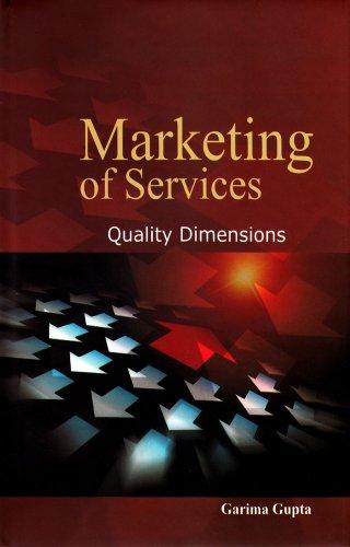 Marketing of Services: Quality Dimensions