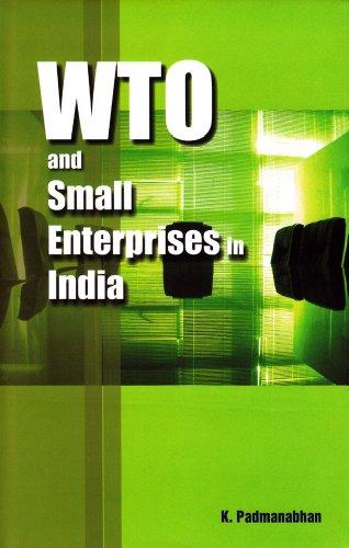 WTO and Small Enterprises in India