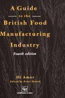 Guide to the British Food Manufacturing Industry 4th Edition