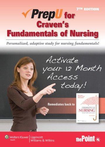 PrepU for Craven’s Fundamentals of Nursing, Stand Alone 12-month Access