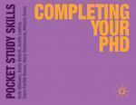 Completing Your PhD