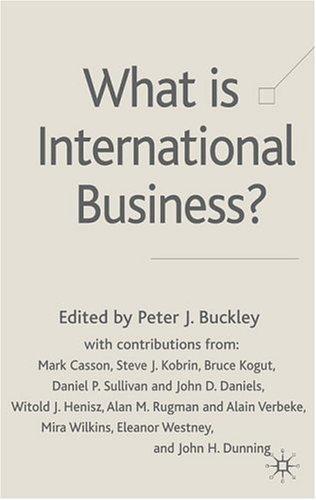 What is International Business?