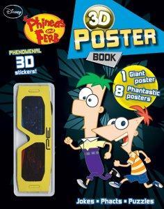 Disney Phineas And Ferb 3D Poster Book