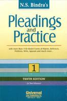Pleadings and Practice: With More than 1150 Model Forms of Plaints, Defences, Petitions, Writs, Appeals and Much More... (Set of 2 Volumes) 10th Edition