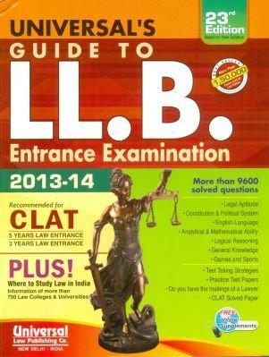 Guide to LL.B. Entrance Examination 2013 - 14 23rd Edition