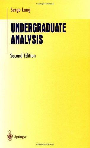 Undergraduate Analysis 2/E 0002 Edition