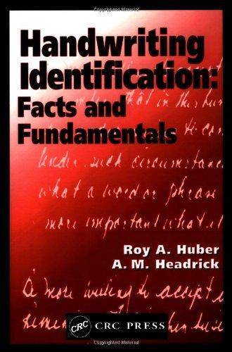 Handwriting Identification: Facts And Fundamentals