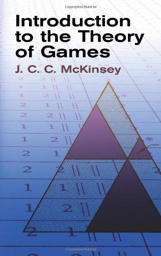 Introduction to the Theory of Games (Dover Books on Mathematics) 