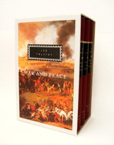 War and Peace: 3-Volume Boxed Set Reprint. Edition