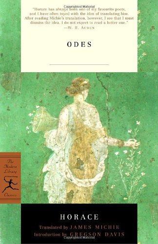 Odes: With the Latin Text 2002 Edition