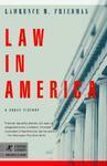 Law in America: A Short History Reprint Edition