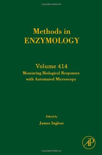 Methods in Enzymology Volume 414: Measuring Biological Responses with Automated Microscopy