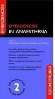 EMERGENCIES IN ANAESTHESIA 01 Edition