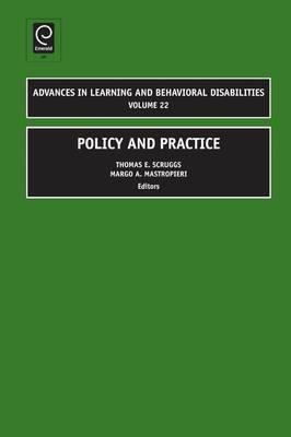 Policy and Practice (Advances in Learning and Behavioral Disabilities)