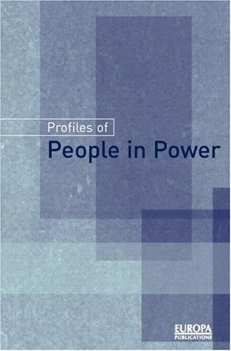 Profiles of People in Power: The World's Government Leaders 