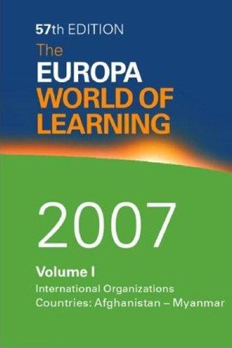 The Europa World of Learning 2007