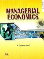 MANAGERIAL ECONOMICS