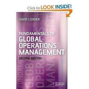 Fundamentals of Global Operations Management (Securities Institute)