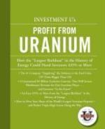 Investment University\'s Profit from Uranium