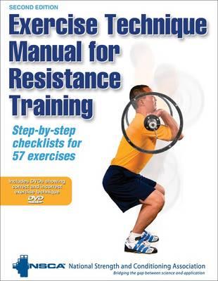 Exercise Technique Manual for Resistance Training-2nd Edition (Book & DVD)
