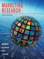 Marketing Research 10th  Edition